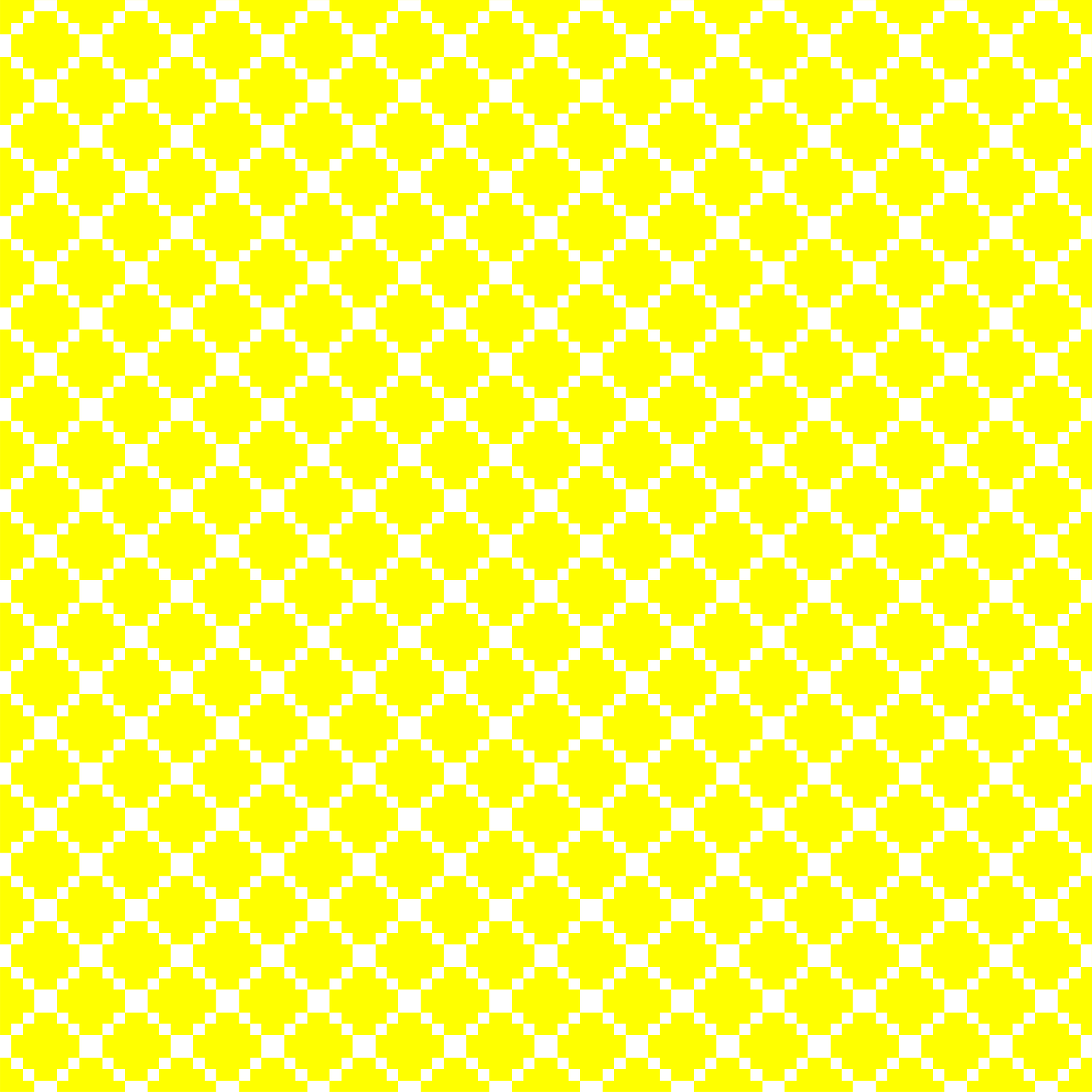 White Checkered Pixels Pattern