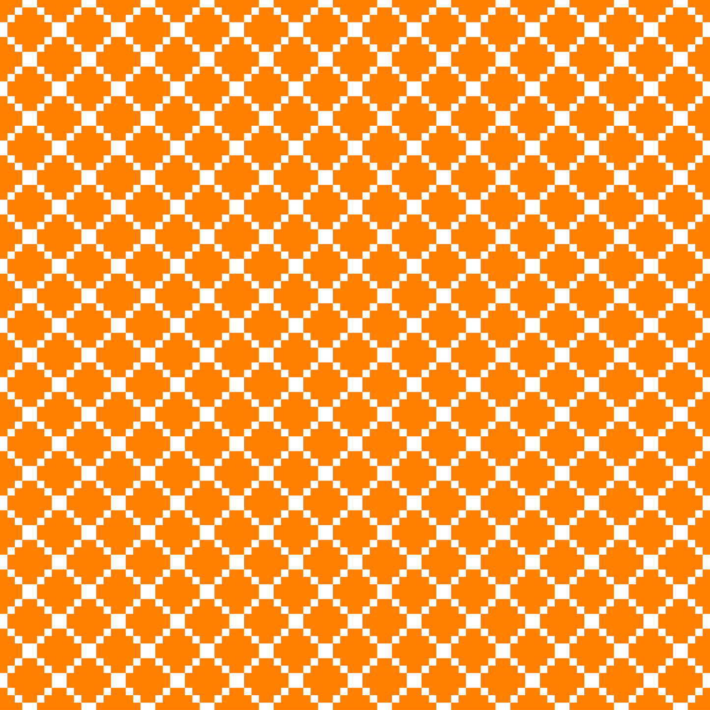 White Checkered Pixels Pattern