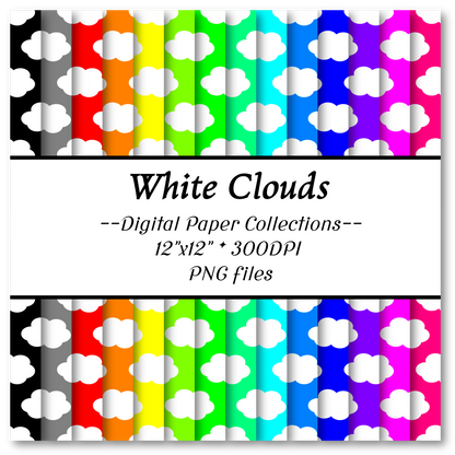 White Clouds Pattern