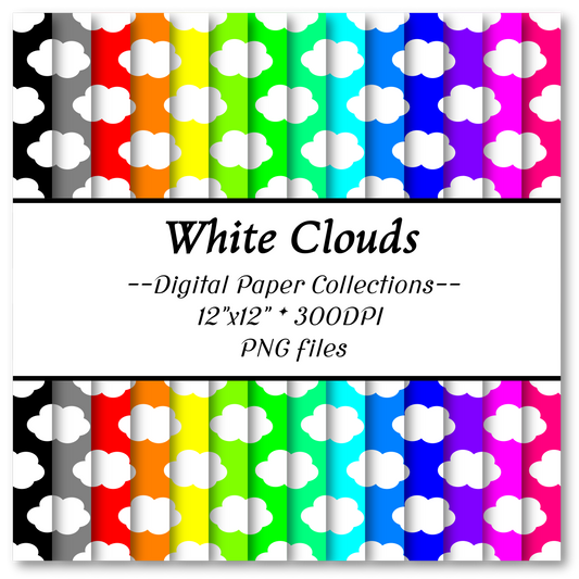 White Clouds Pattern