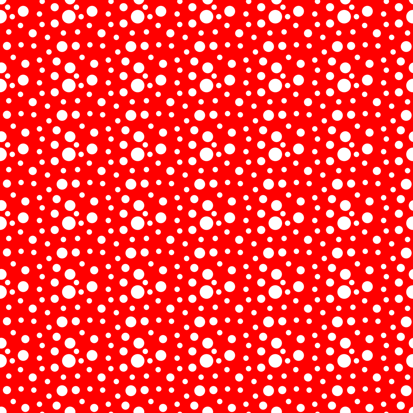 White Bubbles Pattern