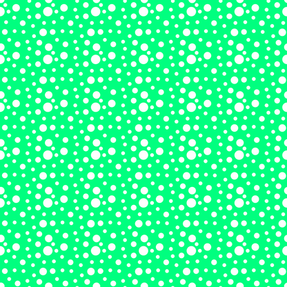 White Bubbles Pattern