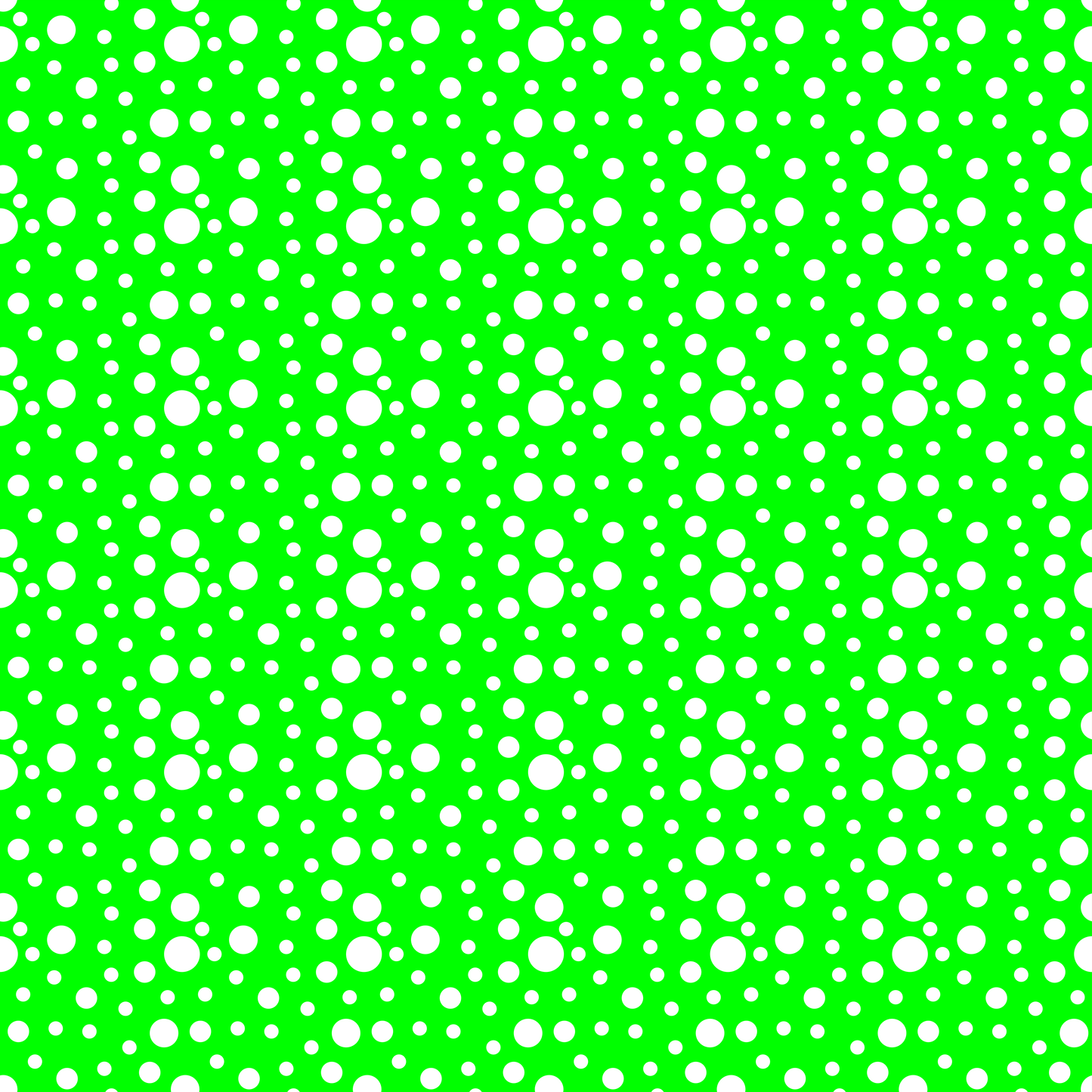 White Bubbles Pattern