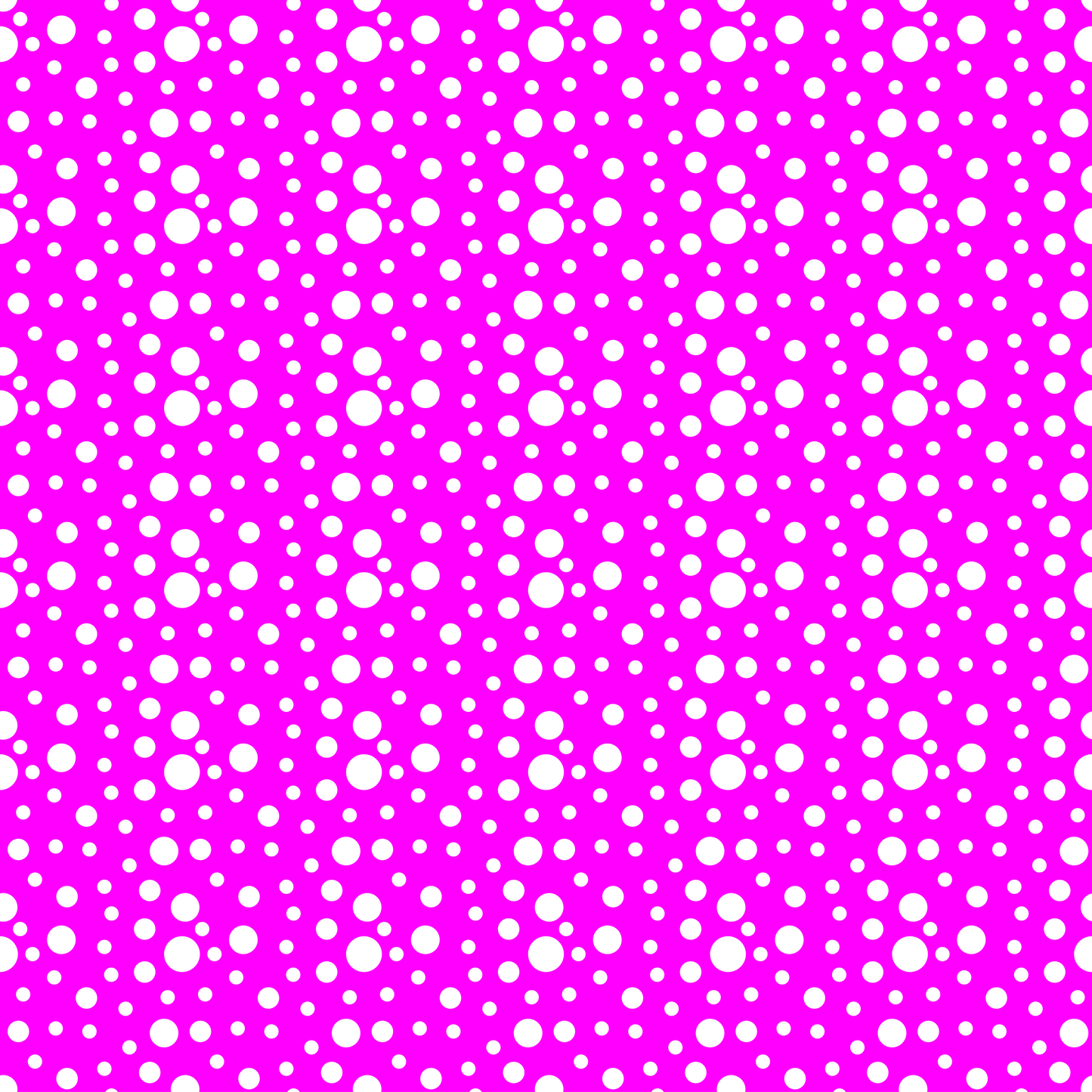 White Bubbles Pattern