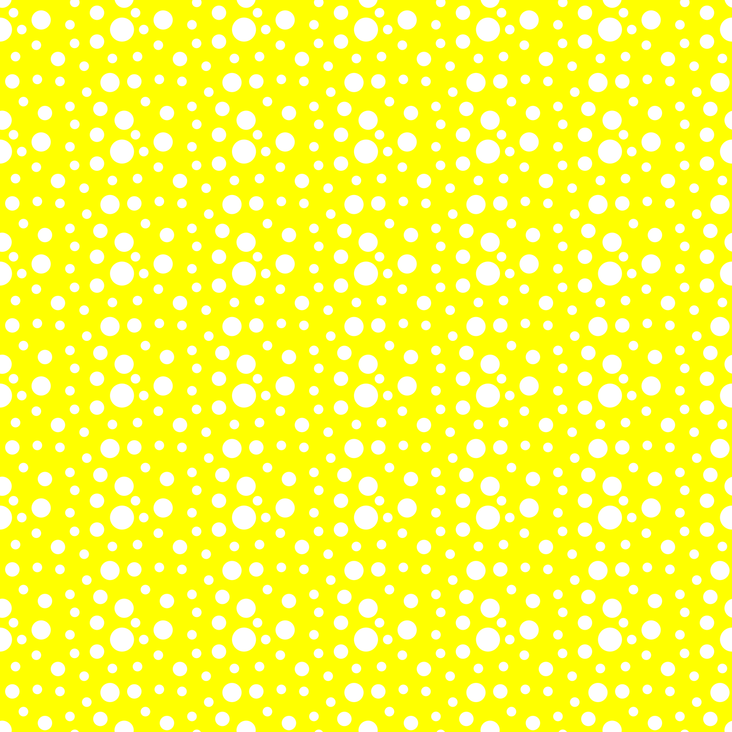 White Bubbles Pattern