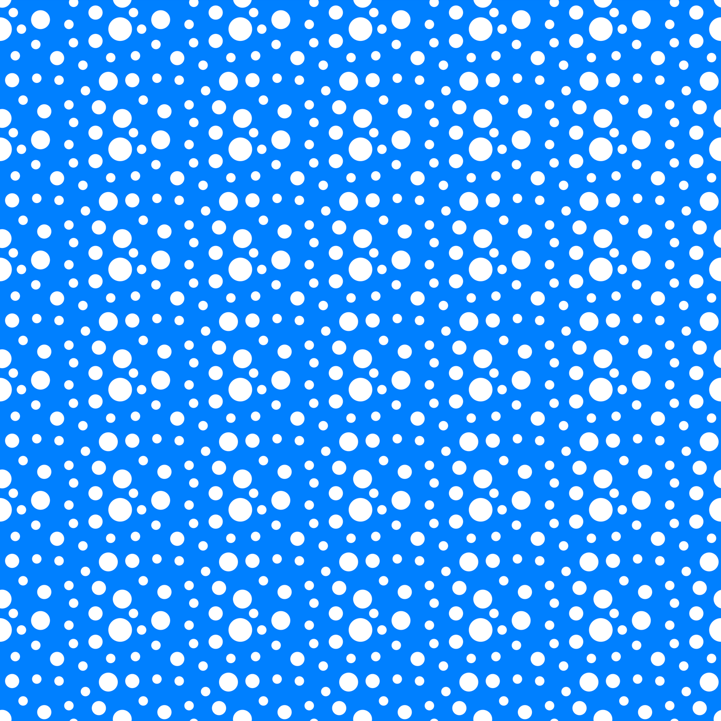 White Bubbles Pattern