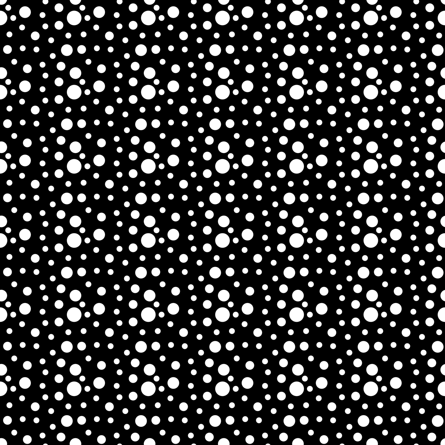 White Bubbles Pattern