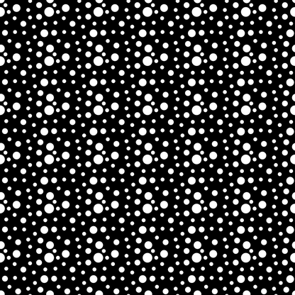 White Bubbles Pattern