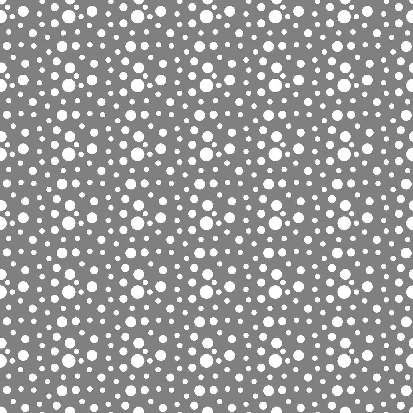 White Bubbles Pattern