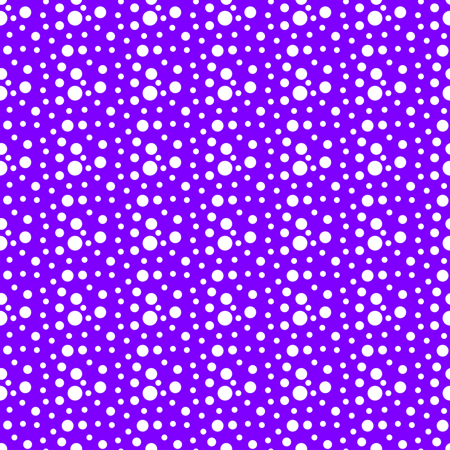 White Bubbles Pattern