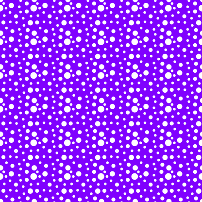 White Bubbles Pattern