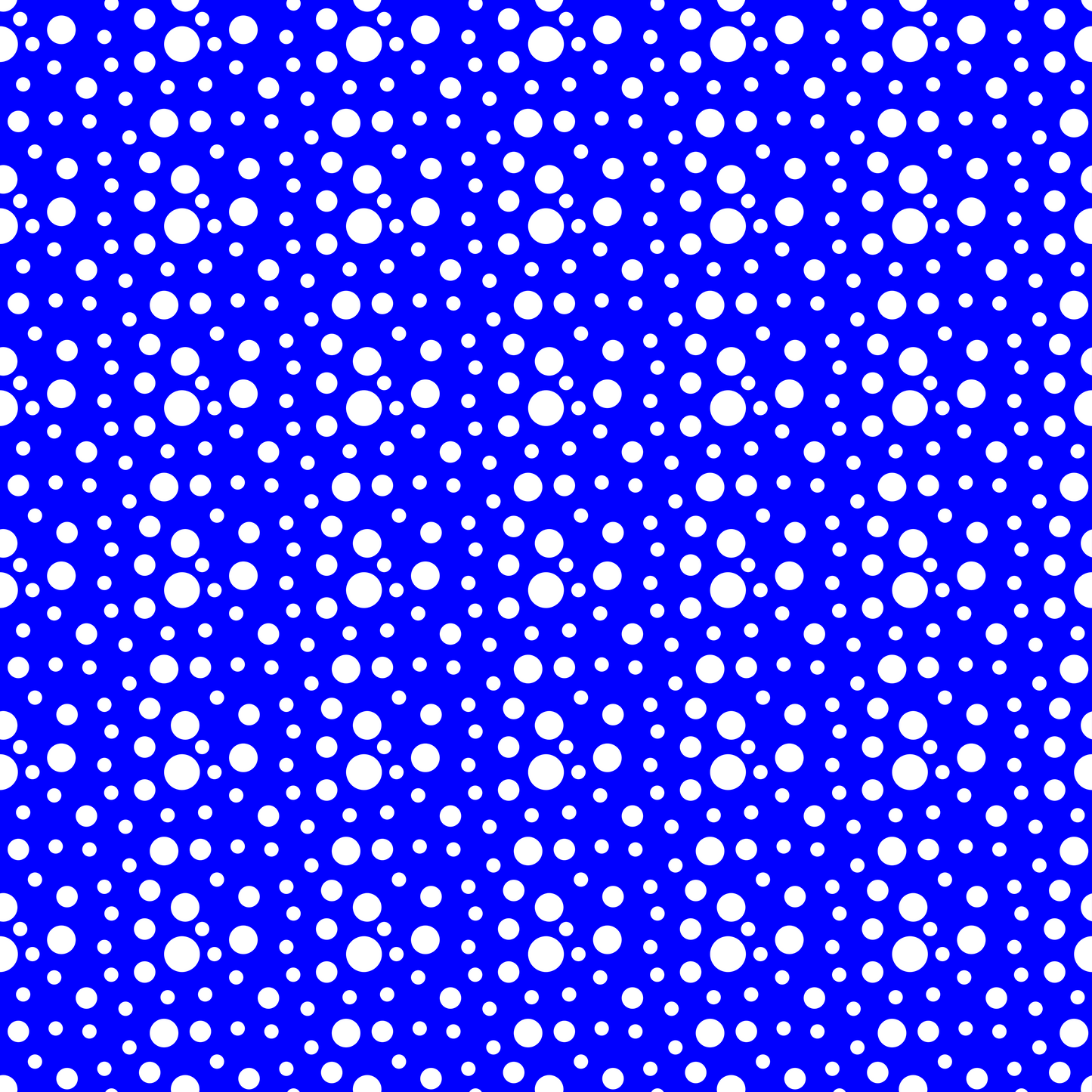 White Bubbles Pattern