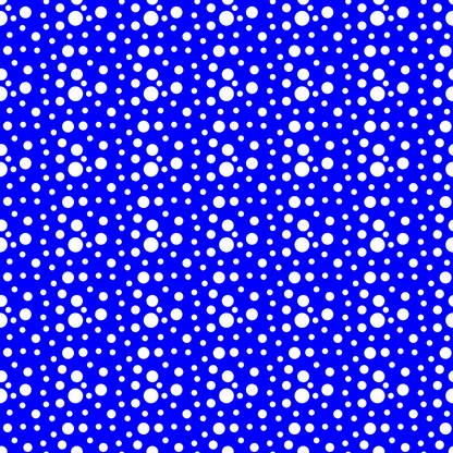 White Bubbles Pattern