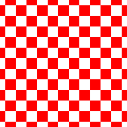 White Checkerboard Pattern