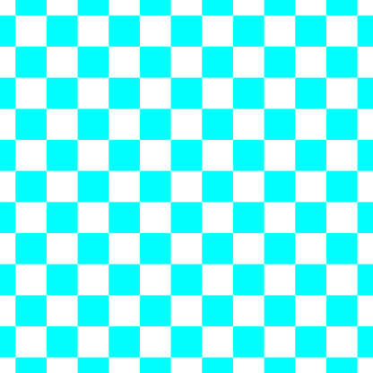 White Checkerboard Pattern