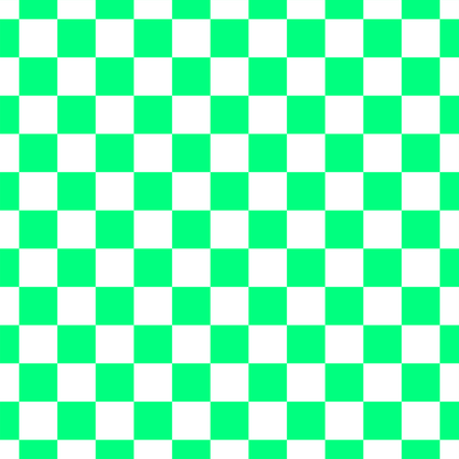 White Checkerboard Pattern