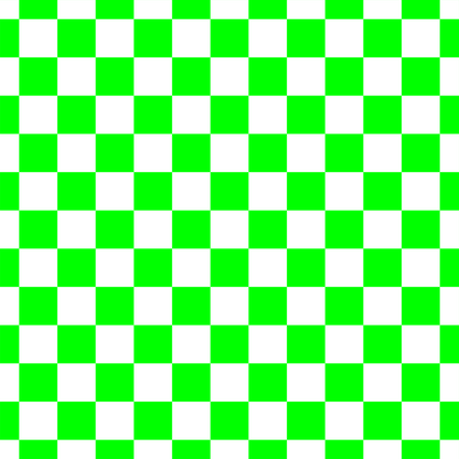 White Checkerboard Pattern