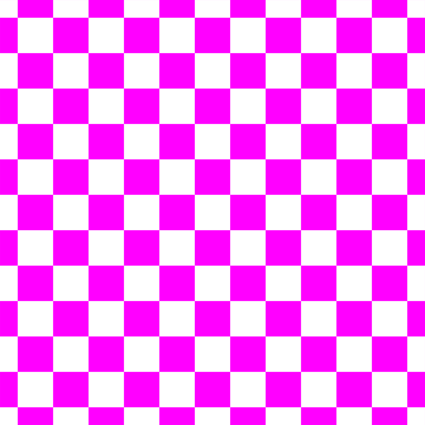 White Checkerboard Pattern