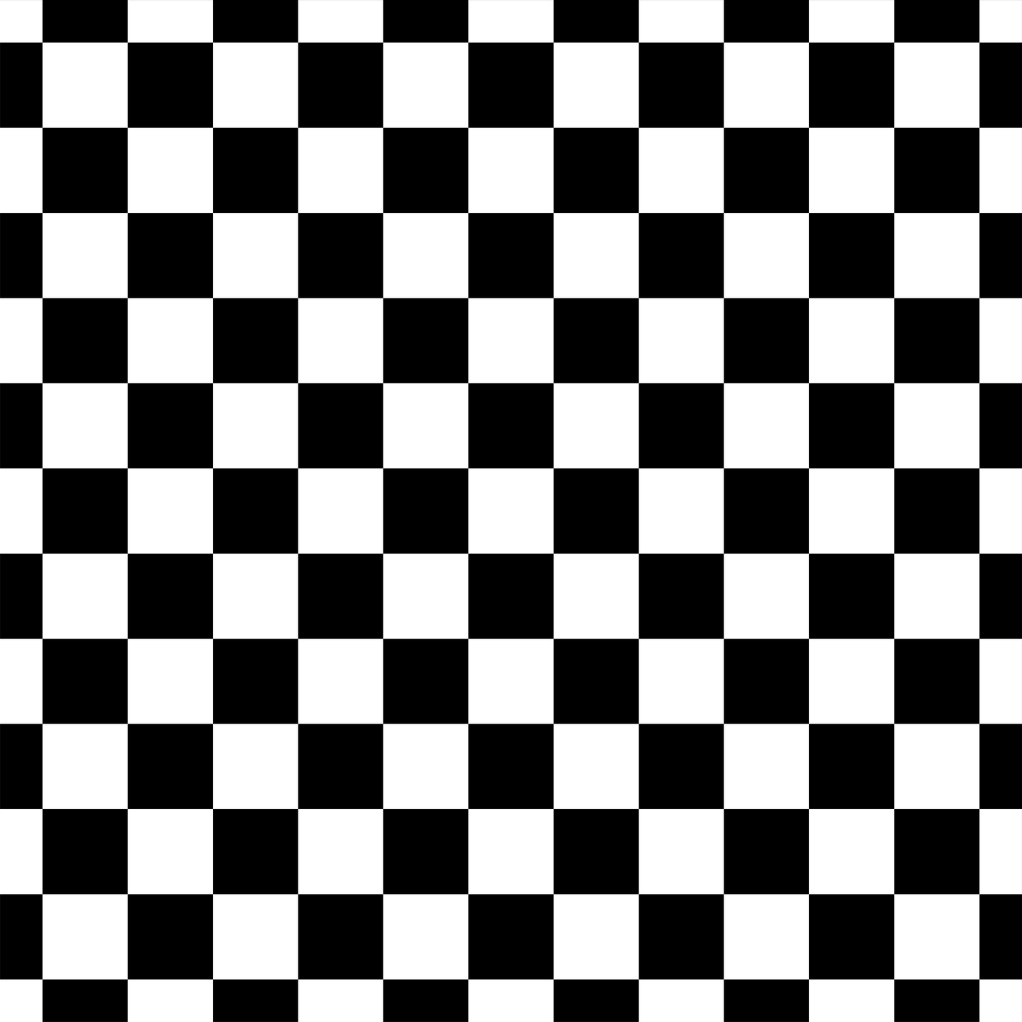 White Checkerboard Pattern