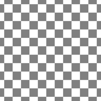 White Checkerboard Pattern