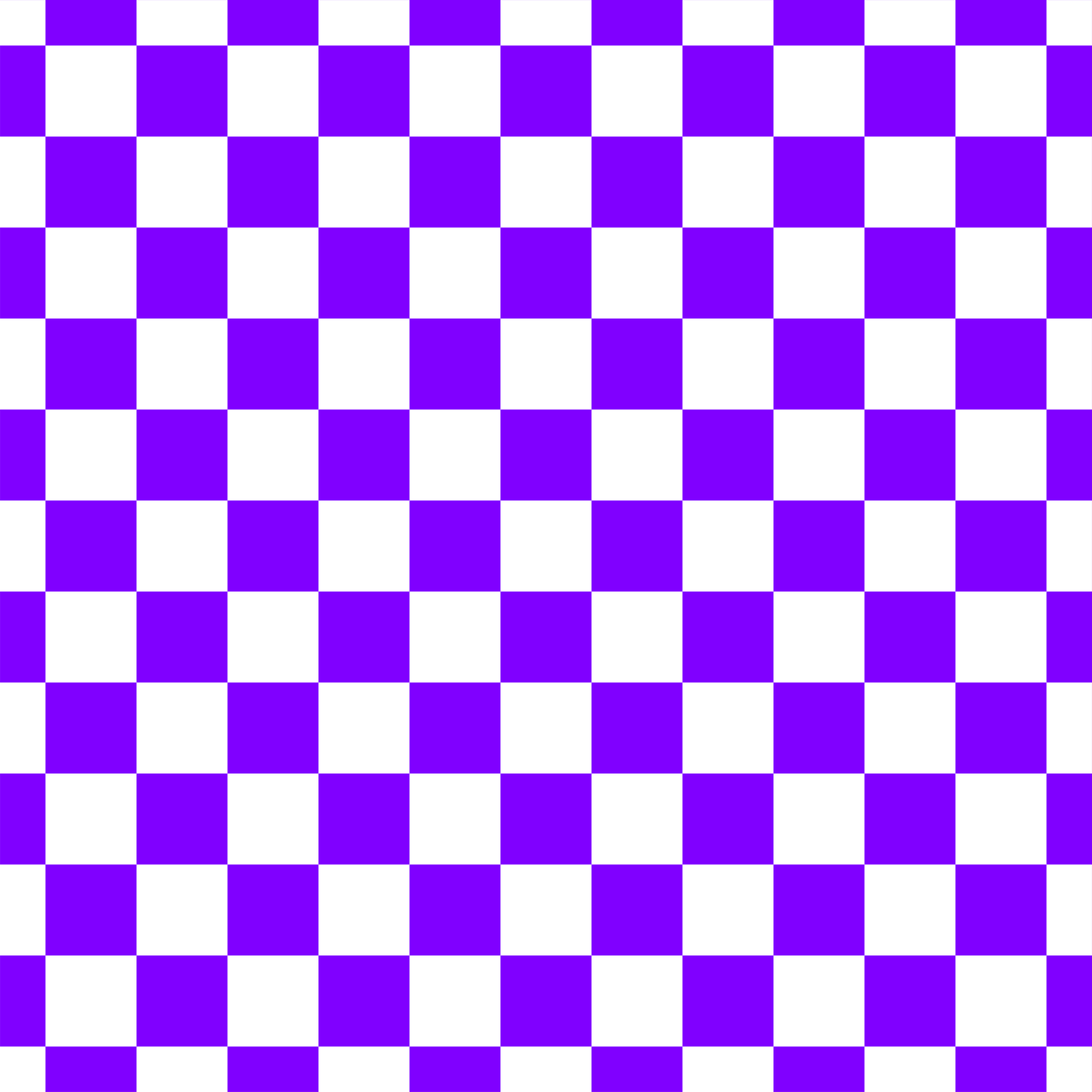 White Checkerboard Pattern