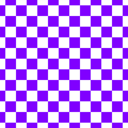 White Checkerboard Pattern