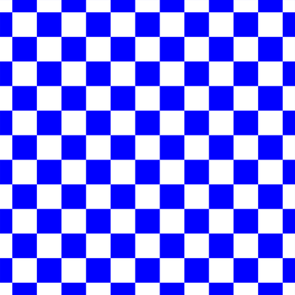 White Checkerboard Pattern